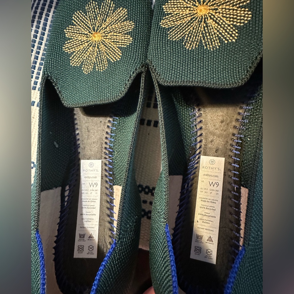 Pre-Loved Rothy's Evergreen Knit Loafer Flats (RETIRED) - Picture 3 of 6
